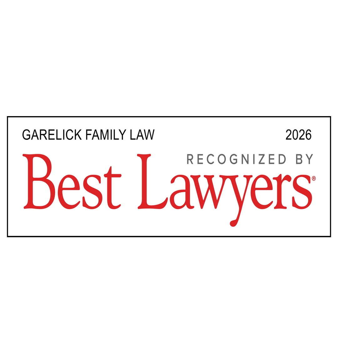 Best Lawyers 2024 recognition badge for Garelick Family Law.