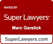 Super Lawyers rating badge for Marc Garelick, Orange County divorce attorney.
